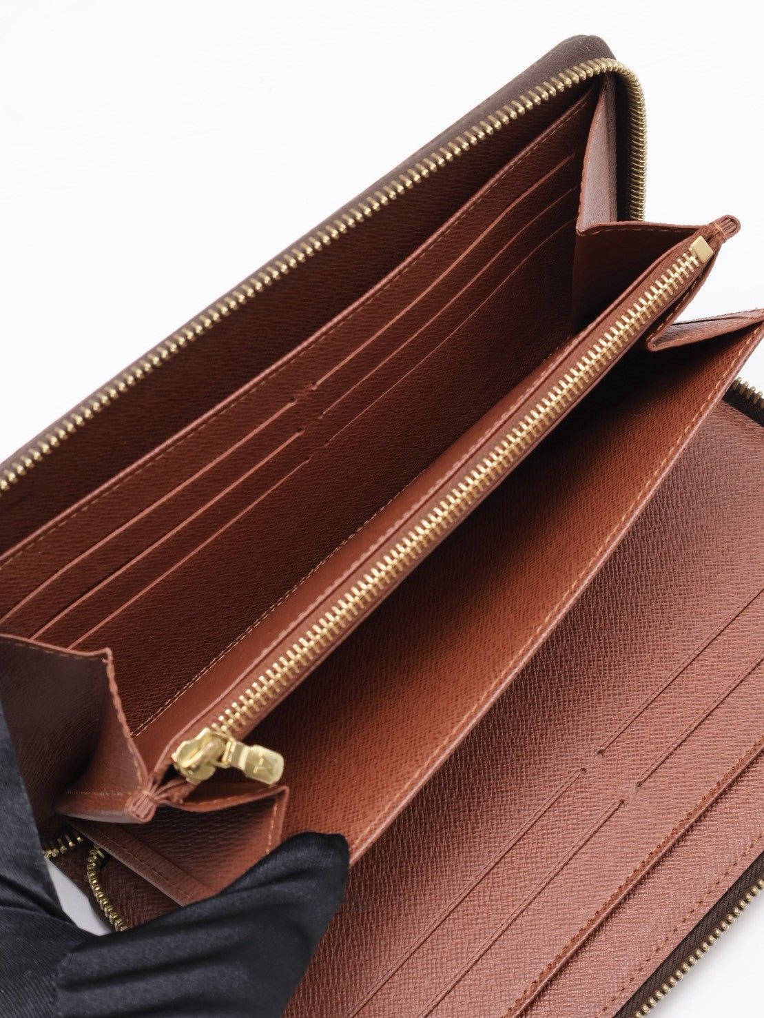 LOUIS VUITTON Zippy Organizer老花拉鍊長夾