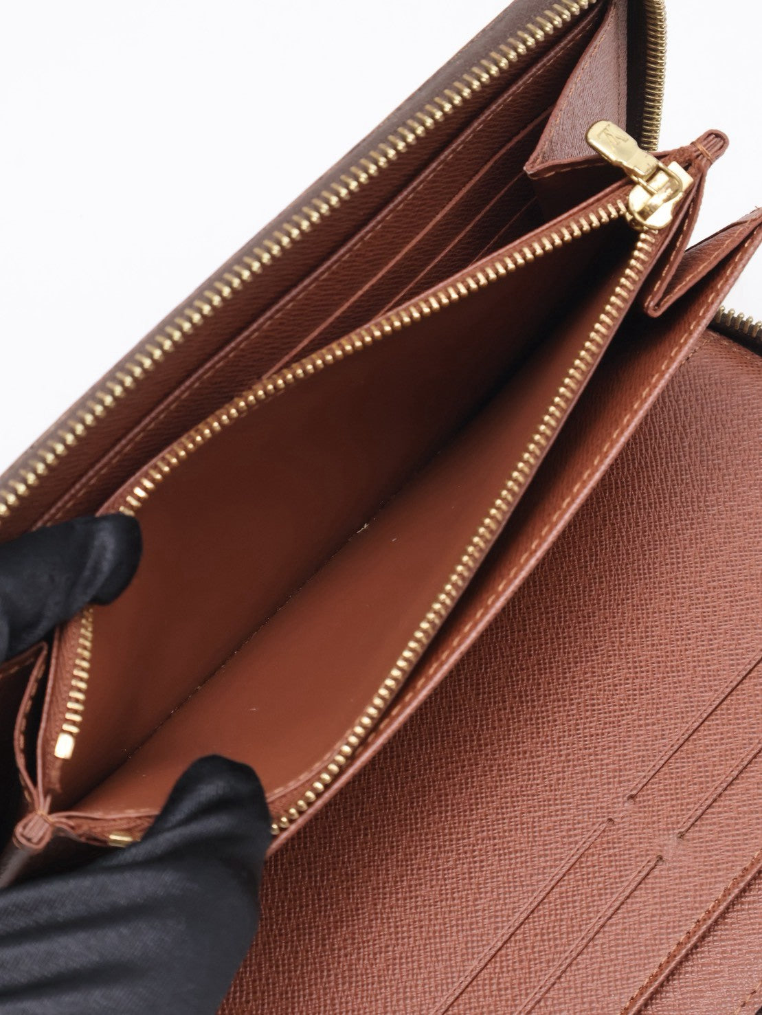 LOUIS VUITTON Zippy Organizer老花拉鍊長夾