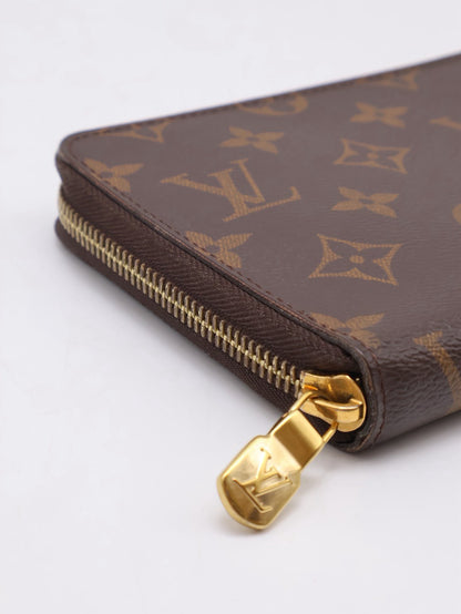 LOUIS VUITTON Zippy Organizer老花拉鍊長夾