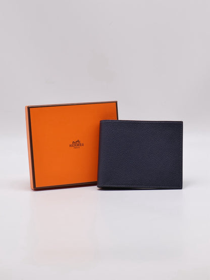 HERMES Citizen Twill雙折皮夾 - Bleu Nuit 2Z 午夜藍 B
