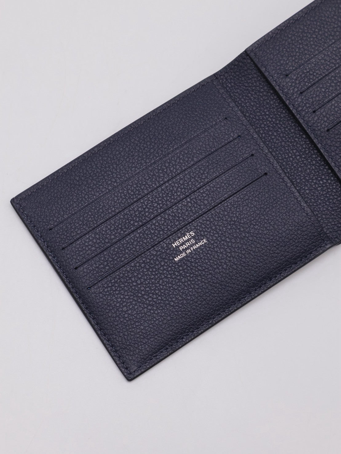 HERMES Citizen Twill雙折皮夾 - Bleu Nuit 2Z 午夜藍 B