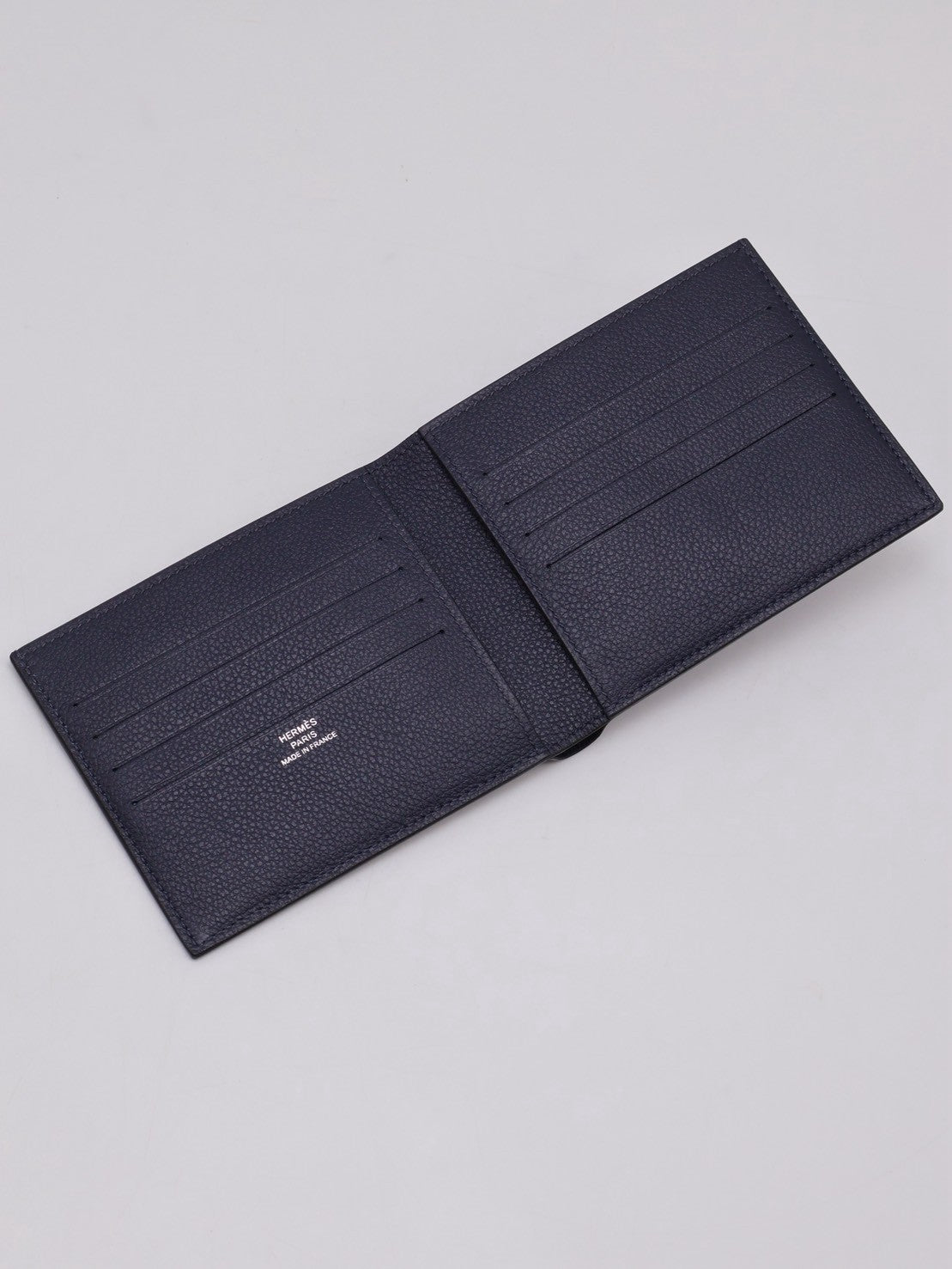 HERMES Citizen Twill雙折皮夾 - Bleu Nuit 2Z 午夜藍 B