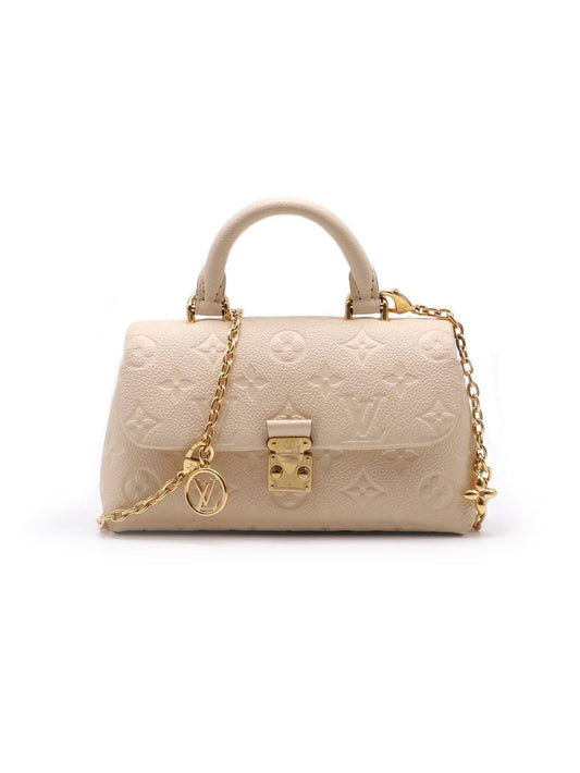 LOUIS VUITTON Nano Madeleine郵差包 - 白