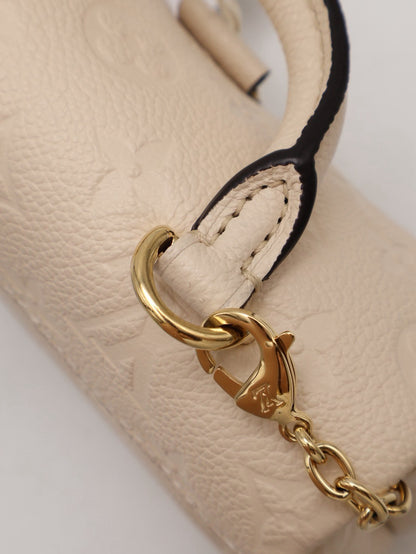 LOUIS VUITTON Nano Madeleine郵差包 - 白