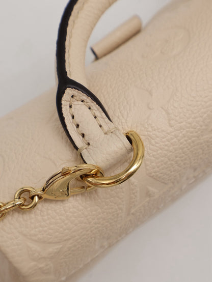 LOUIS VUITTON Nano Madeleine郵差包 - 白