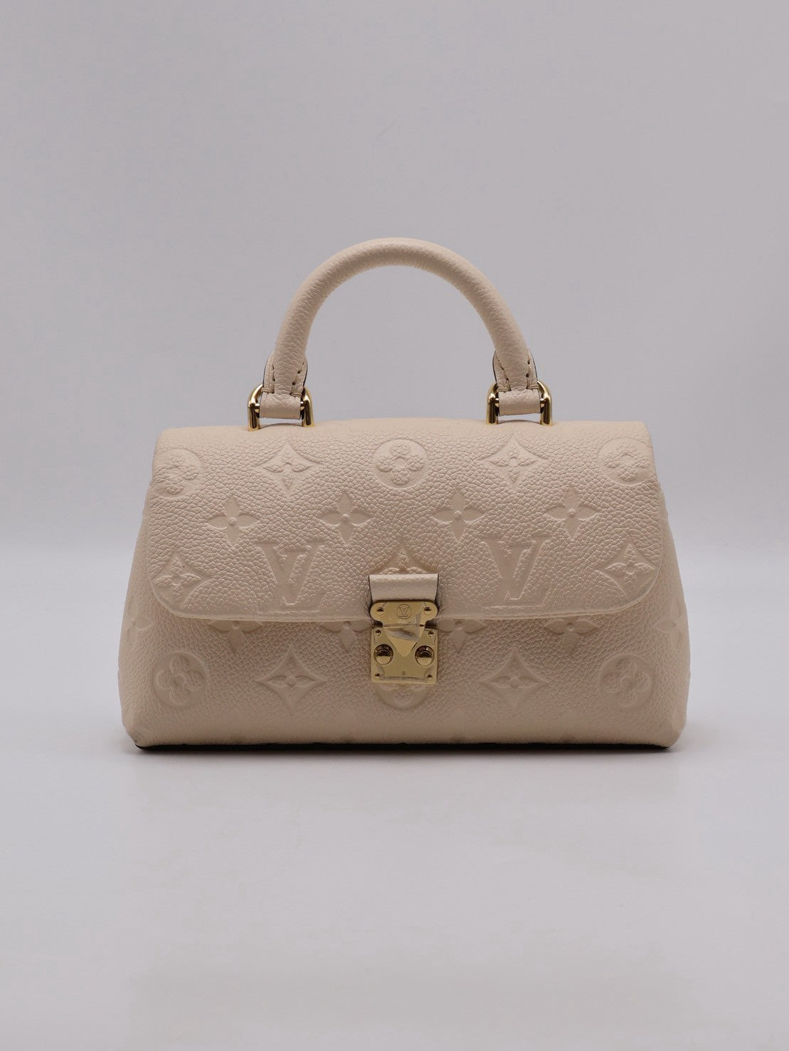 LOUIS VUITTON Nano Madeleine郵差包 - 白