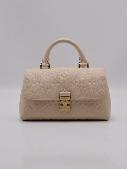 LOUIS VUITTON Nano Madeleine郵差包 - 白