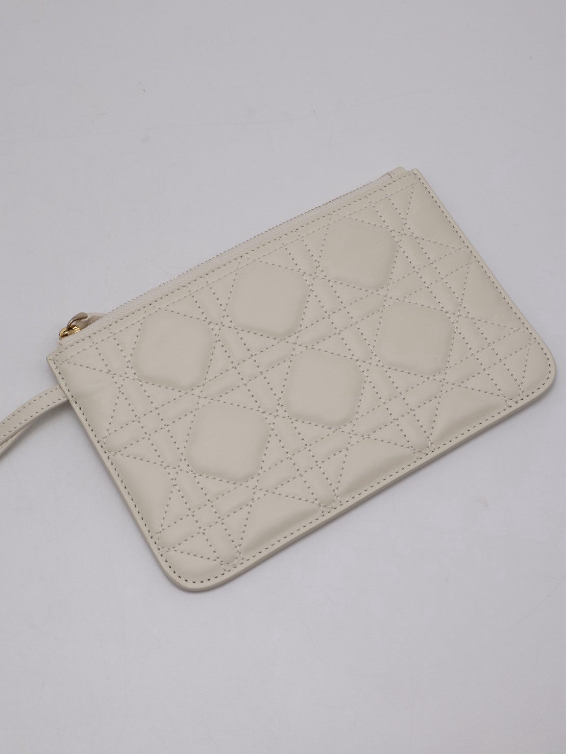 DIOR Toujours小牛皮托特包 - 小號白金