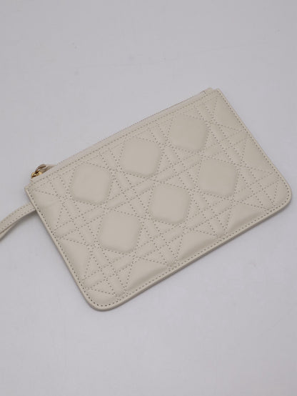 DIOR Toujours小牛皮托特包 - 小號白金