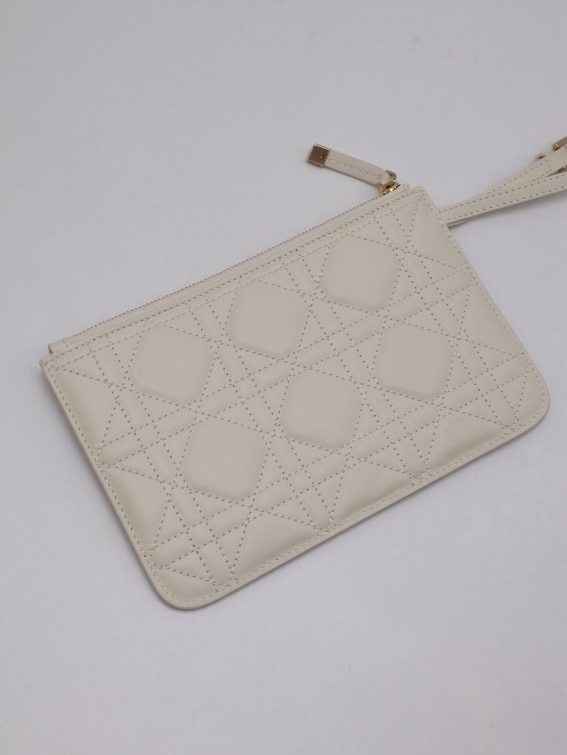 DIOR Toujours小牛皮托特包 - 小號白金