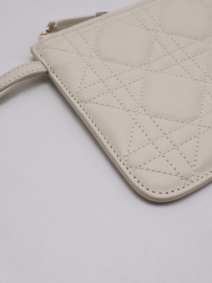 DIOR Toujours小牛皮托特包 - 小號白金