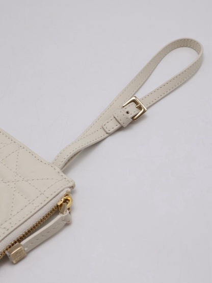 DIOR Toujours小牛皮托特包 - 小號白金