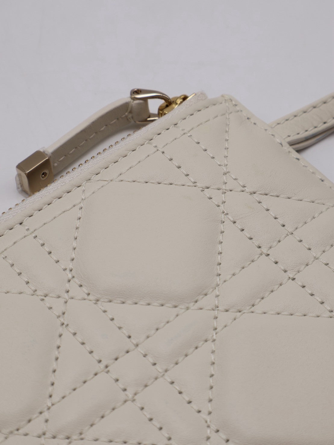 DIOR Toujours小牛皮托特包 - 小號白金