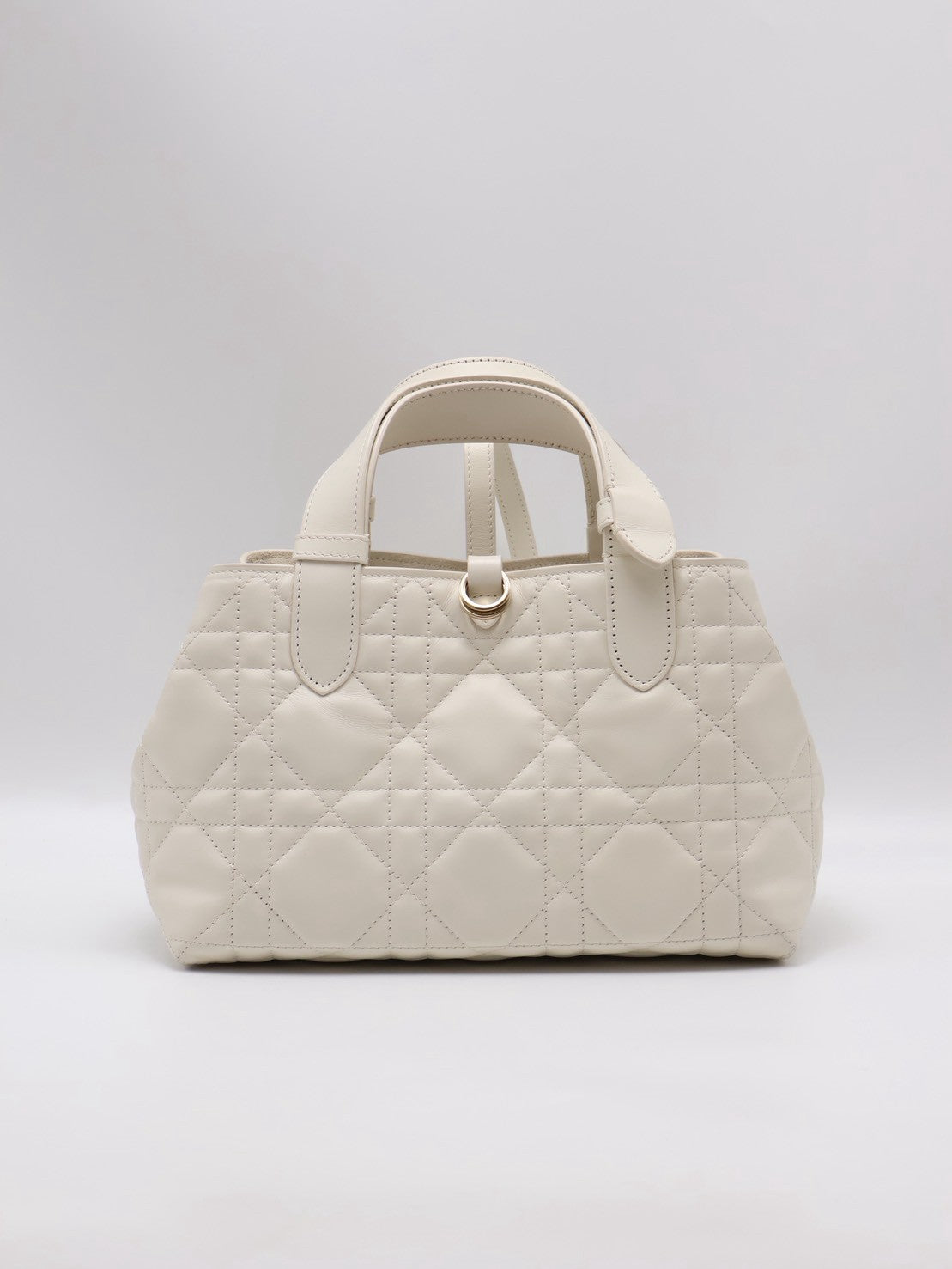 DIOR Toujours小牛皮托特包 - 小號白金