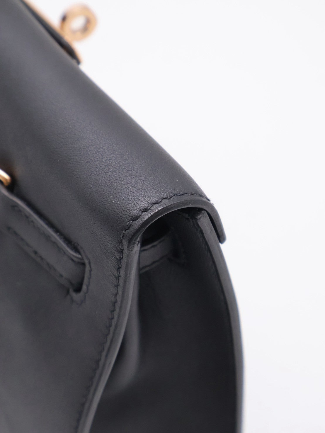 HERMES Kelly danse ll - Noir 89 黑玫瑰金 U
