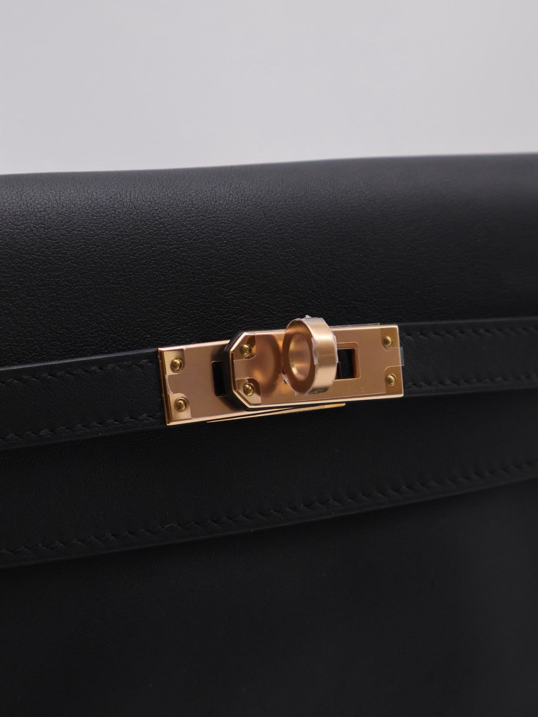 HERMES Kelly danse ll - Noir 89 黑玫瑰金 U