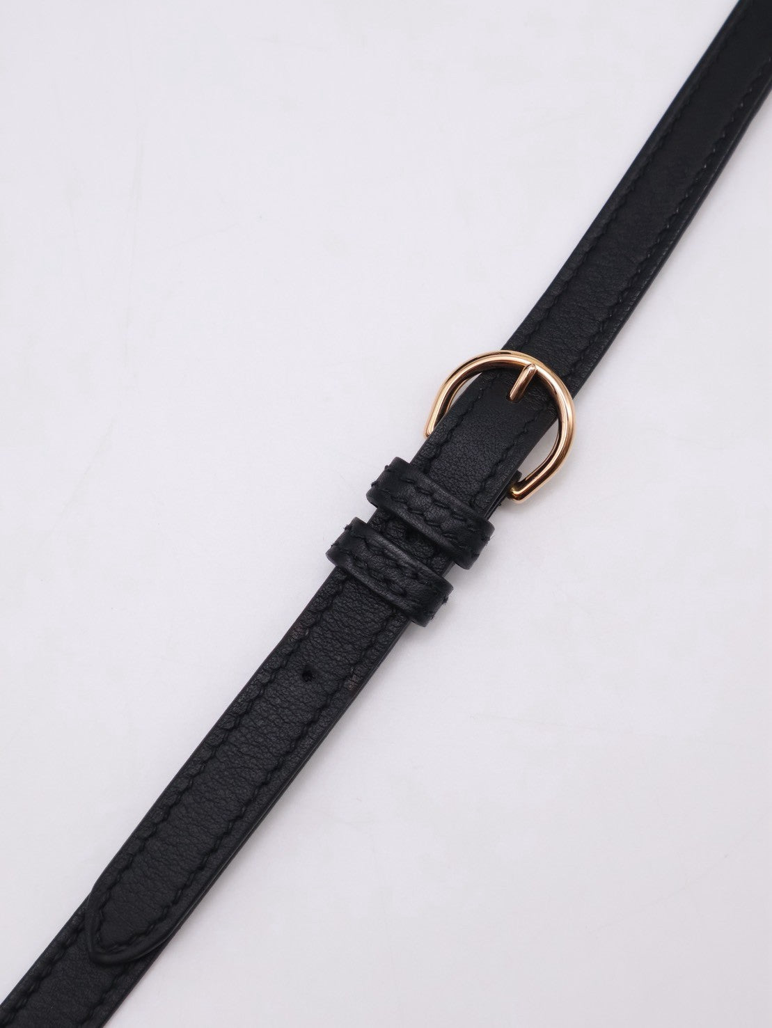 HERMES Kelly danse ll - Noir 89 黑玫瑰金 U