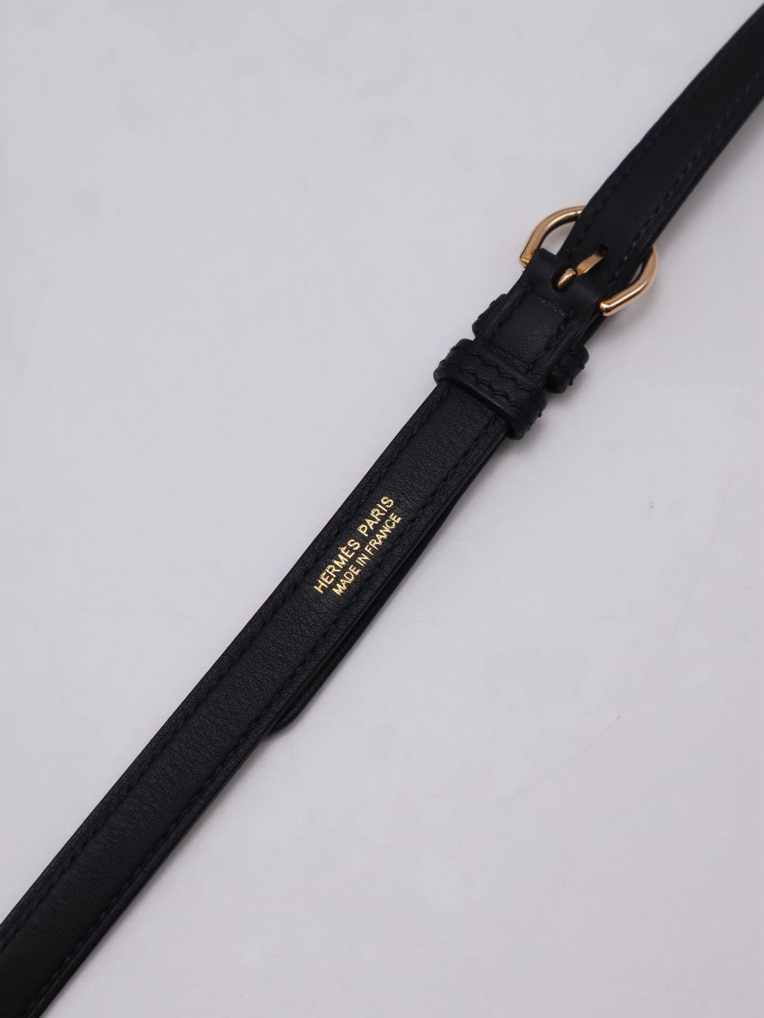 HERMES Kelly danse ll - Noir 89 黑玫瑰金 U