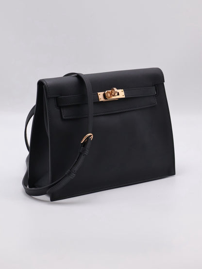 HERMES Kelly danse ll - Noir 89 黑玫瑰金 U