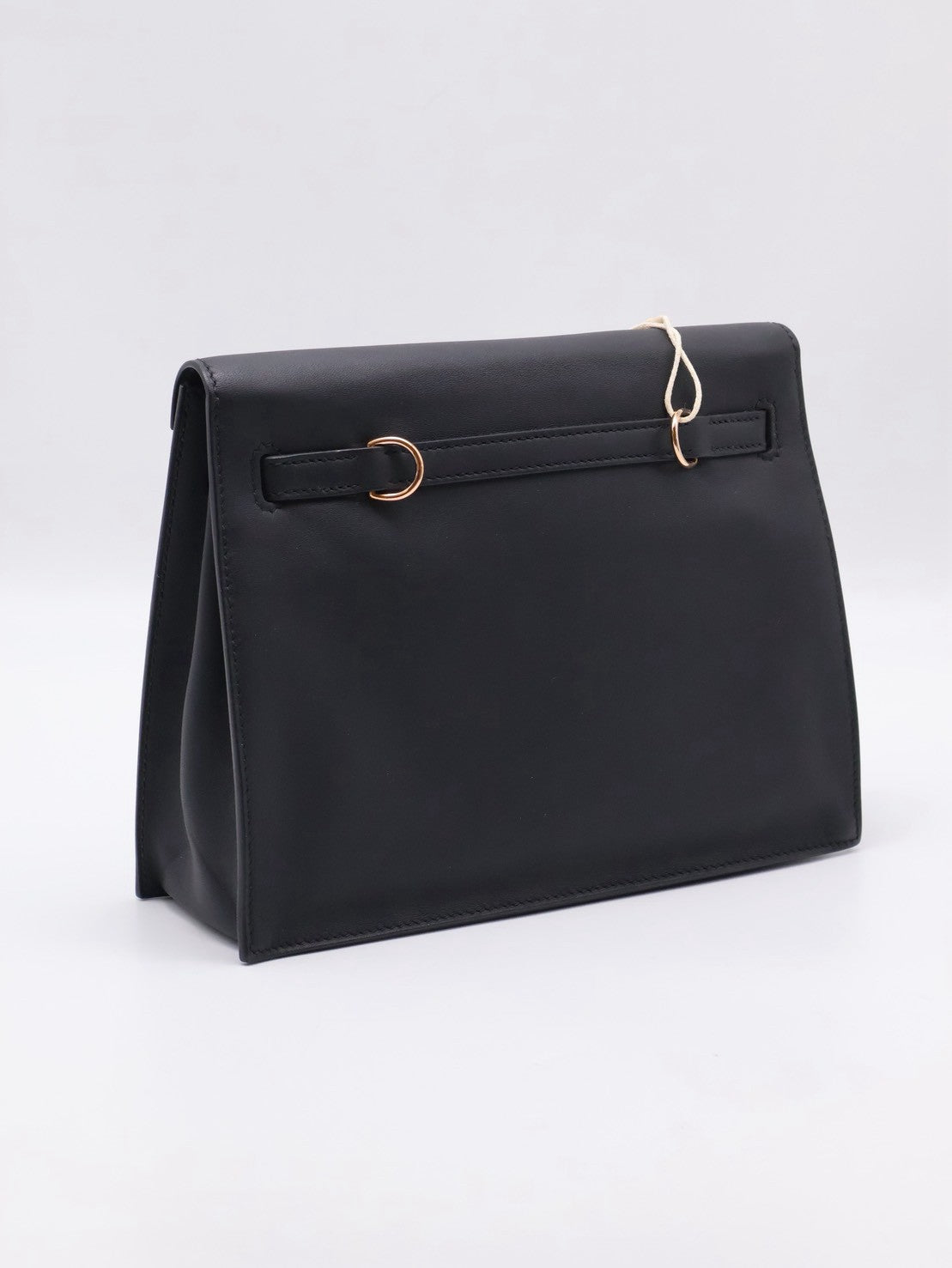 HERMES Kelly danse ll - Noir 89 黑玫瑰金 U