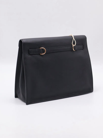 HERMES Kelly danse ll - Noir 89 黑玫瑰金 U