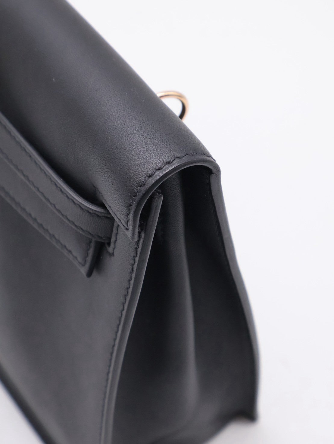 HERMES Kelly danse ll - Noir 89 黑玫瑰金 U