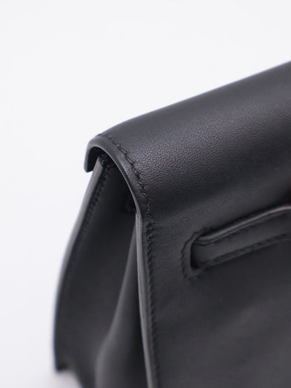 HERMES Kelly danse ll - Noir 89 黑玫瑰金 U