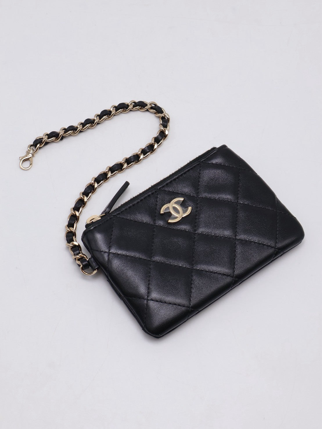 CHANEL 25S漁網網格單肩包