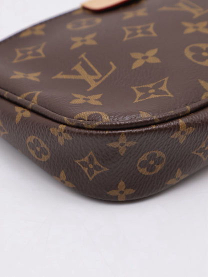 LOUIS VUITTON 五合一麻將包 - 粉