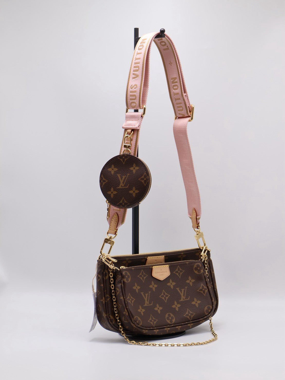 LOUIS VUITTON 五合一麻將包 - 粉