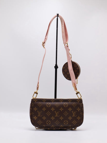 LOUIS VUITTON 五合一麻將包 - 粉