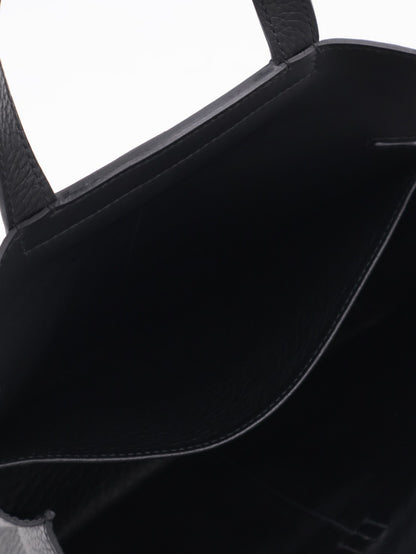 HERMES Halzan 25 - Noir 黑銀 W