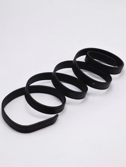 HERMES Halzan 25 - Noir 黑銀 W