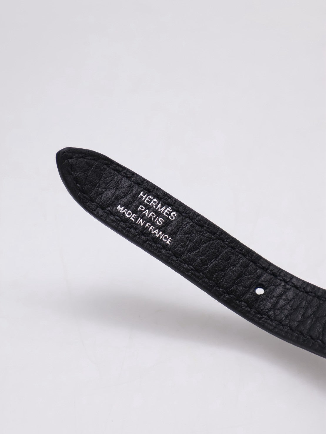 HERMES Halzan 25 - Noir 黑銀 W