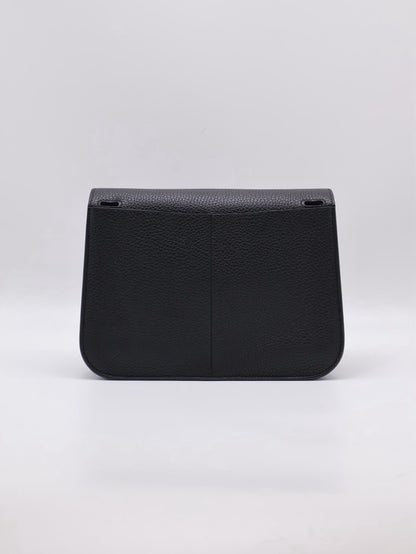 HERMES Halzan 25 - Noir 黑銀 W