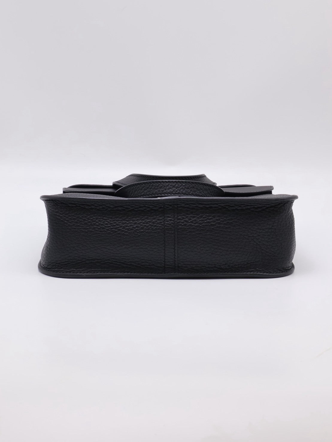 HERMES Halzan 25 - Noir 黑銀 W