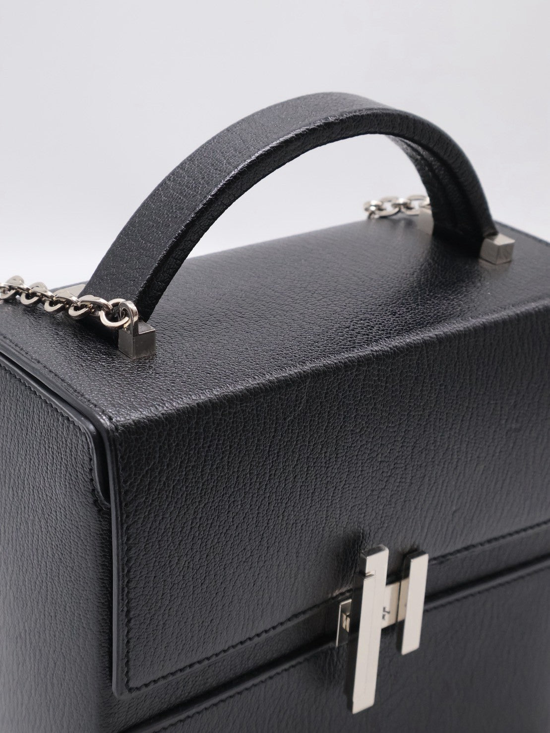 HERMES Cinhetic Box - Noir 89 黑銀 C
