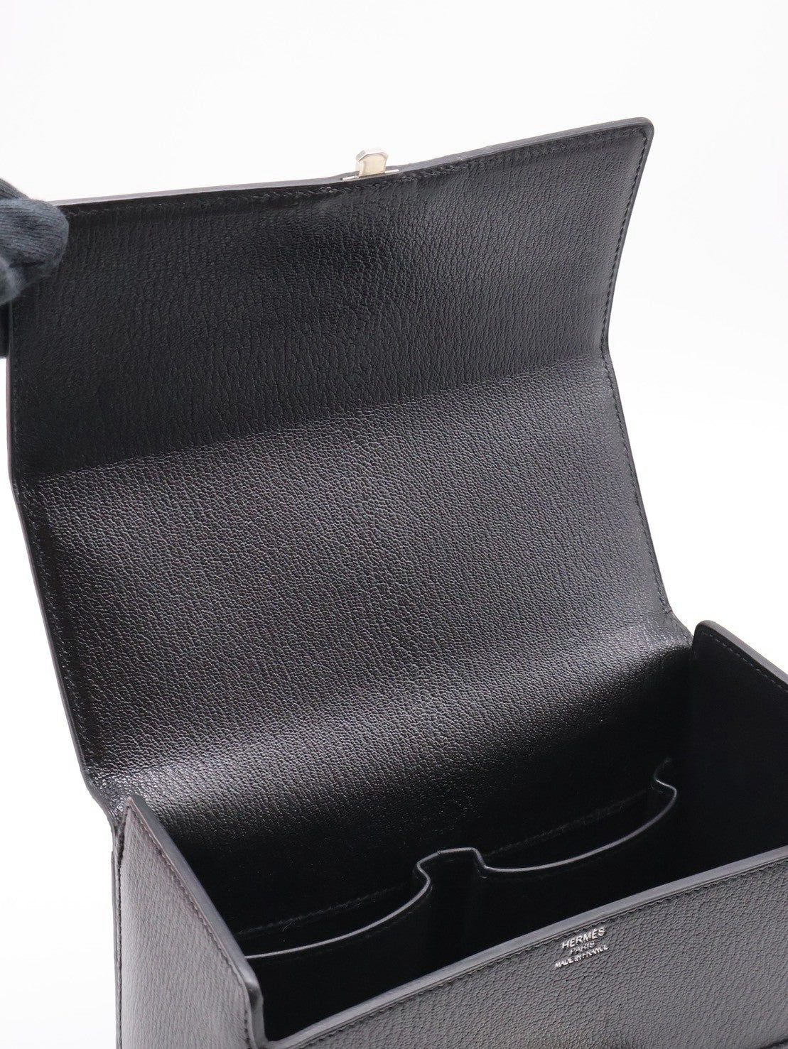 HERMES Cinhetic Box - Noir 89 黑銀 C