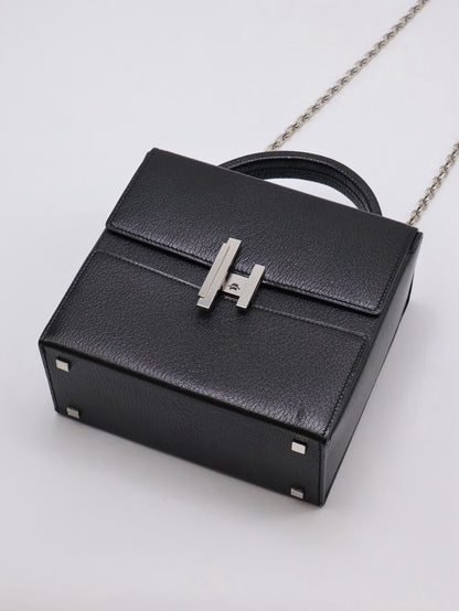 HERMES Cinhetic Box - Noir 89 黑銀 C