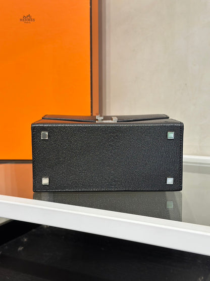 HERMES Cinhetic Box - Noir 89 黑銀 C