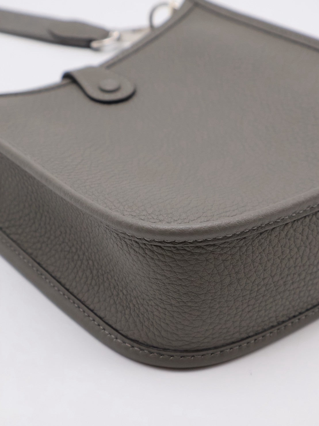 HERMES Mini Evelyne - Gris Meyer 0L 積雨雲灰銀 U