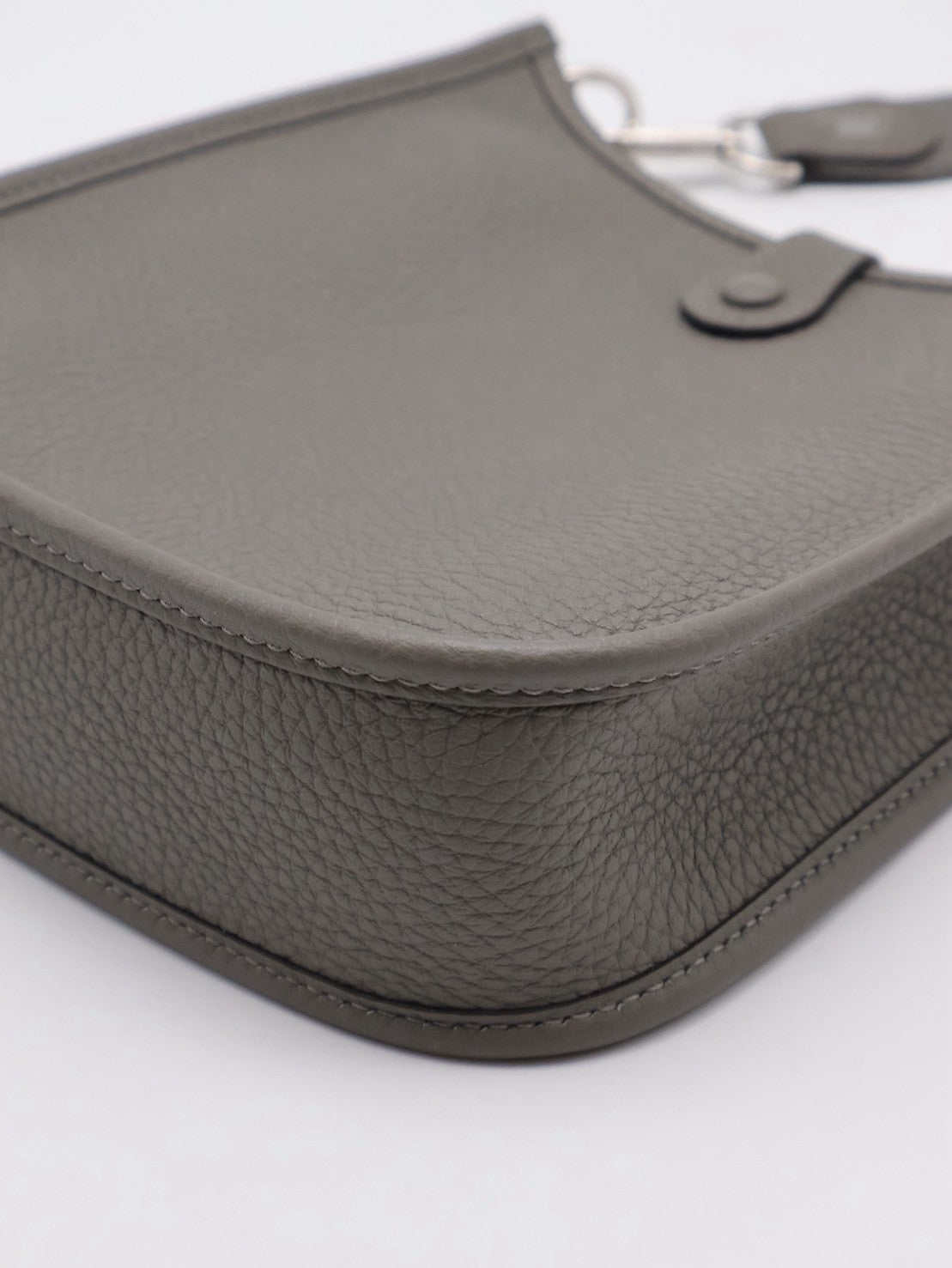 HERMES Mini Evelyne - Gris Meyer 0L 積雨雲灰銀 U
