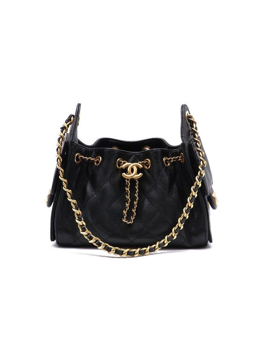 CHANEL 25 Mini Hobo Bag - 黑金