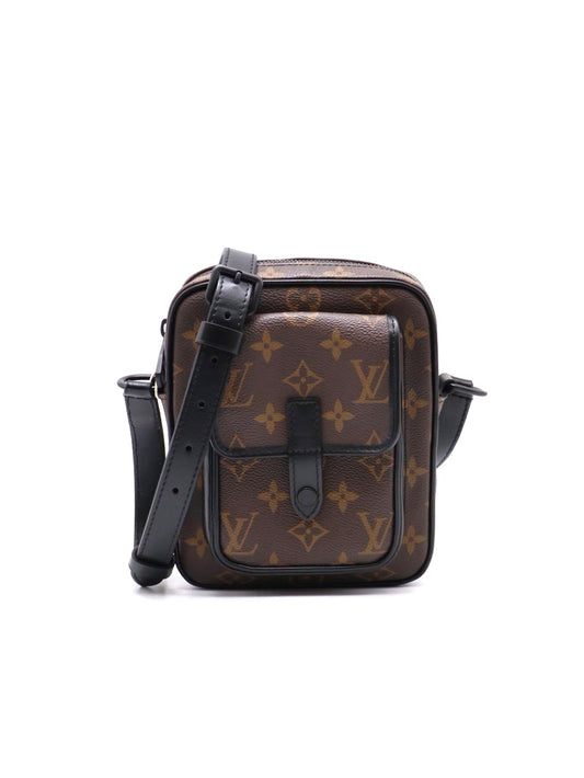 LOUIS VUITTON Christopher老花相機包