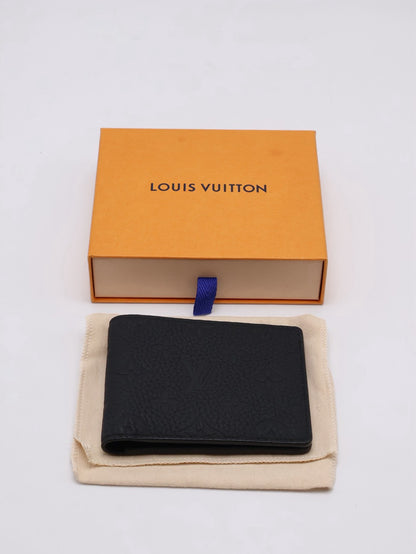 LOUIS VUITTON Multiple雙折皮夾 - 黑