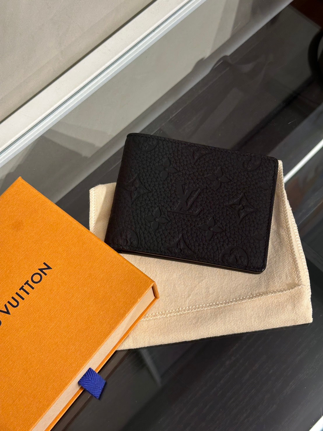 LOUIS VUITTON Multiple雙折皮夾 - 黑