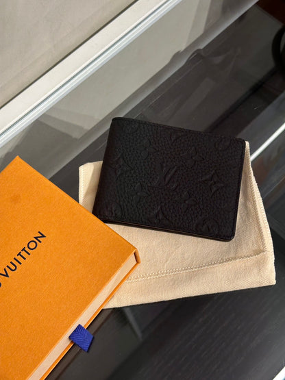 LOUIS VUITTON Multiple雙折皮夾 - 黑
