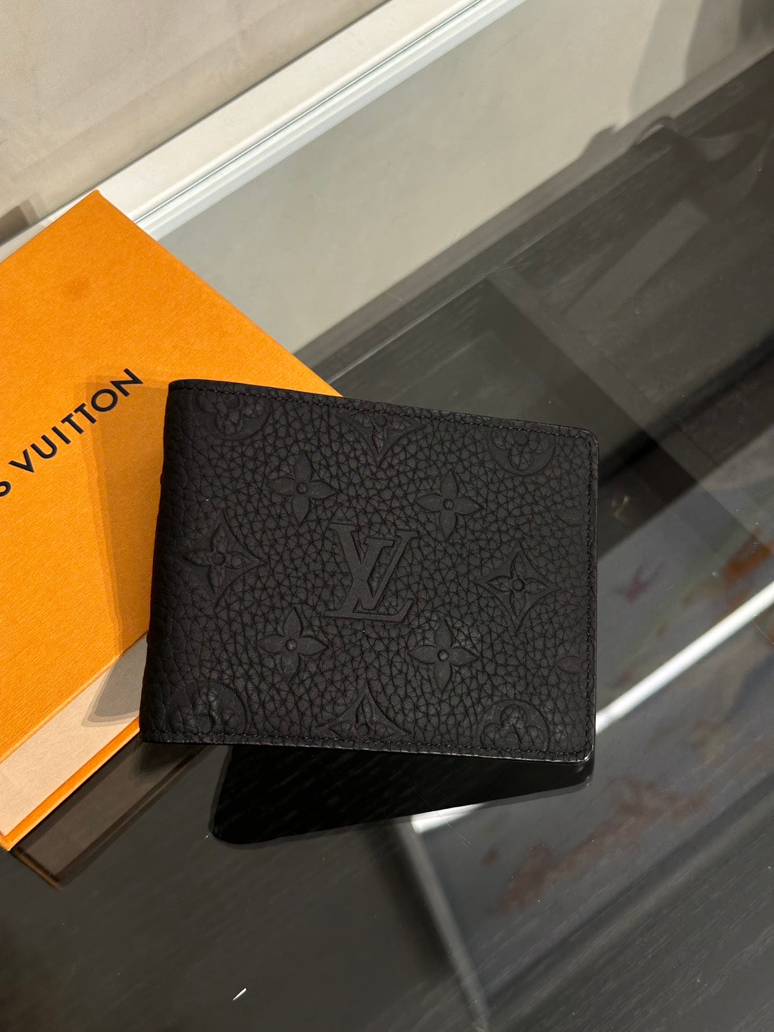 LOUIS VUITTON Multiple雙折皮夾 - 黑