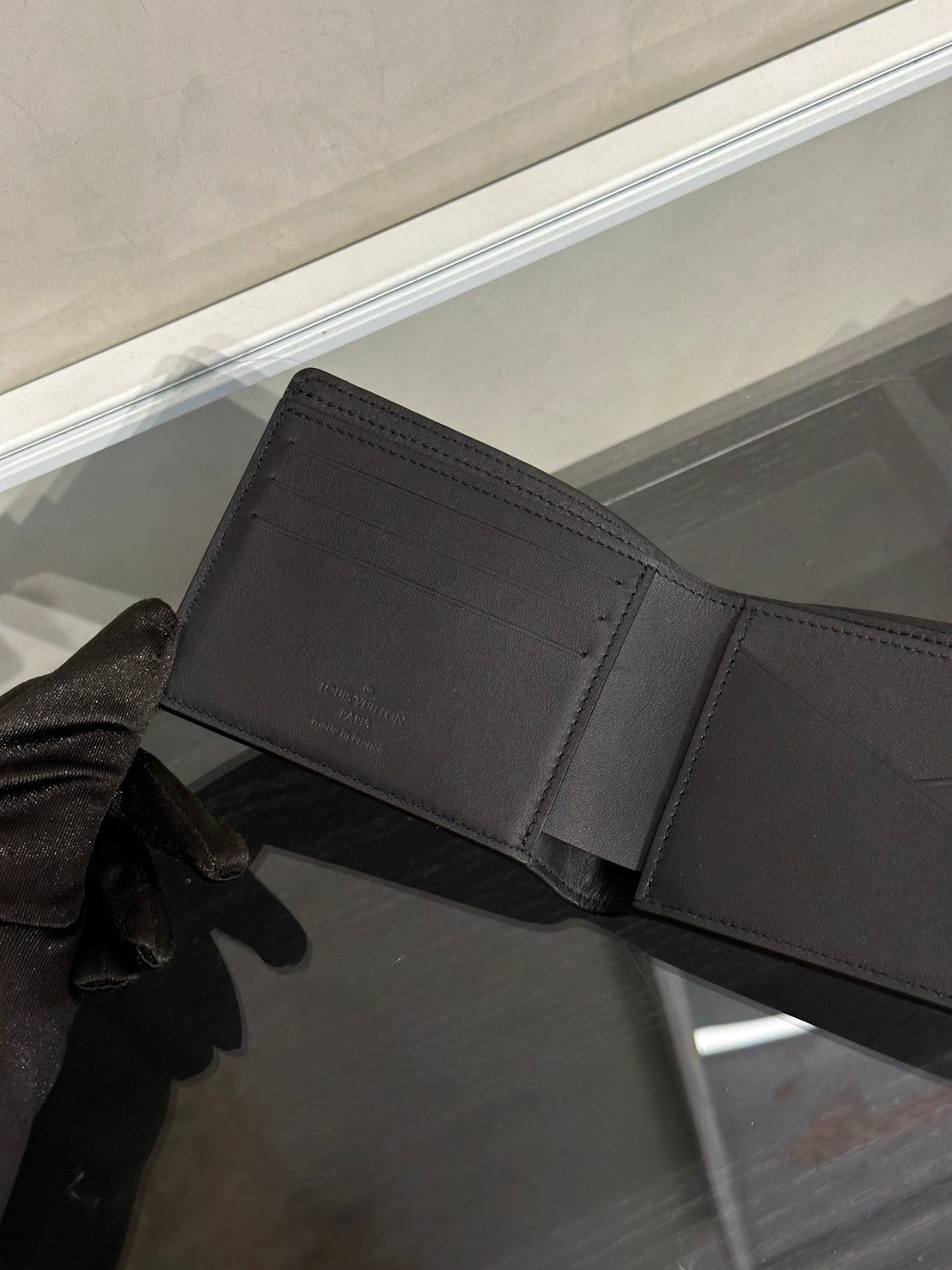 LOUIS VUITTON Multiple雙折皮夾 - 黑