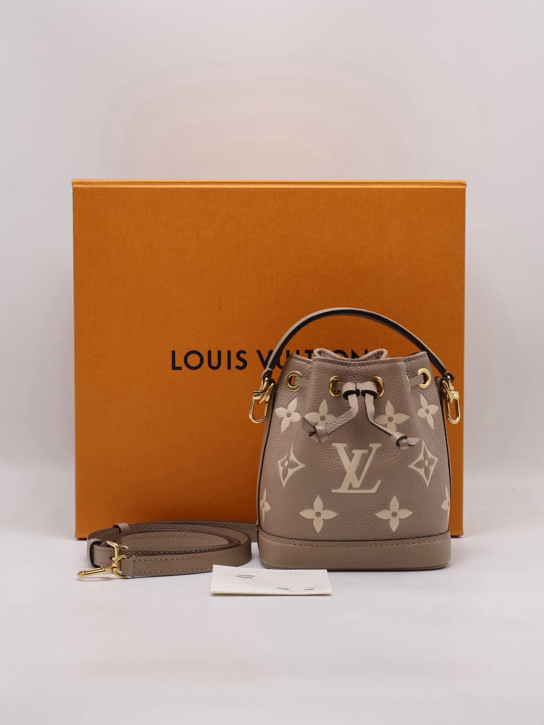 LOUIS VUITTON Nano Noe - 斑鳩灰